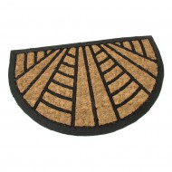 Kokosov istic venkovn vstupn plkruhov roho FLOMA Stripes - Lines - dlka 40 cm,  - zvtit obrzek