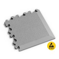 �ed� PVC vinylov� rohov� n�jezd Fortelock Industry ESD 2026 (k��e) - 14,5 x 14,5 x 0,7 cm - zv�t�it obr�zek