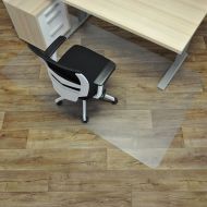 Pr�hledn� ochrann� podlo�ka pod �idli na hladk� povrchy FLOMA OCMat Profi - 200 x 120 x 0,