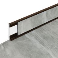PVC vinylov� soklov� podlahov� li�ta Fortelock Business Viken harbour grey C002 brown - 20 - zv�t�it obr�zek