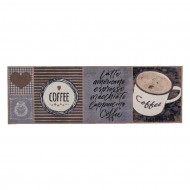 Kuchysk prateln koberec FLOMA Coffee - 50 x 150 x 0,5 cm