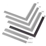 Černá náběhová hrana samice MF Safety Ramps D12/C1,2 Nitrile - 100 x 5 cm - zvětšit obrázek