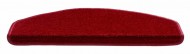 erven kobercov plkruhov nlap na schody Parma - 25 x 65 cm