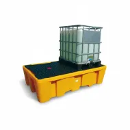 Plastov� j�mka s ro�tem - objem 1100 l - 245 x 145 x 57,5 cm