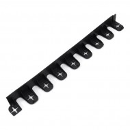 ern plastov skryt zahradn obrubnk FLOMA Stella Bord - 80 x 6 cm