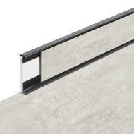 PVC vinylov� soklov� podlahov� li�ta Fortelock Business Forsen spring fog C015 graphite - 