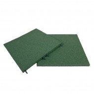 Zelen gumov elastick dopadov dladice FLOMA V20/R00 - 100 x 100 x 2 cm - zvtit obrzek