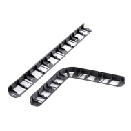 �ern� plastov� zahradn� obrubn�k - 800 x 8,4 cm, 5,7 cm
