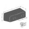 Gumov doraz na kamion FLOMA T5050 - 24,5 x 8 cm a