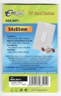 Obal na jmenovky/karty 54x85  plast.ir