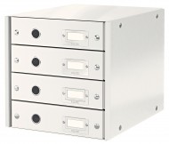 Zsuvkov box Leitz Click-N-Store 4 zsuvky - bl