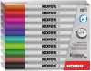 Popisova Kores K-Marker whiteboard, tenk hrot, 10 ks