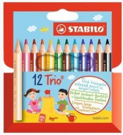 Pastelky Stabilo Trio 12ks - zvtit obrzek