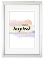 R�me�ek plastov� Madrid, b�l�, 13x18 cm