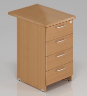 Kontejner Visio 4 zsuvkov pstavn 47 x 70 cm Buk - zvtit obrzek