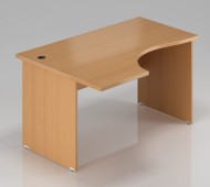 Kancelsk stl Visio 180 x 70/100 lev - zvtit obrzek