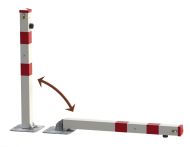 Parkovac� sloupek sklopn� - b�l�