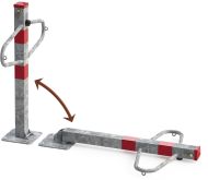 Parkovac� z�brana M sklopn�-pozink