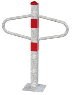 Parkovac� z�brana M pevn� s deskou-pozink